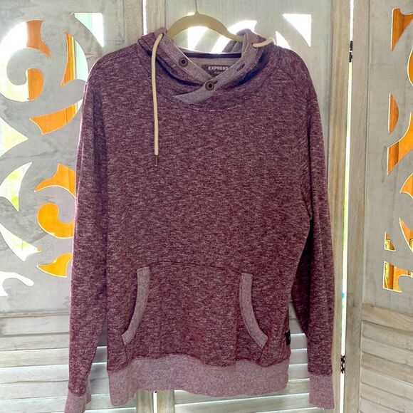 Express Men’s Hoodie Size Large - Picture 1 of 9